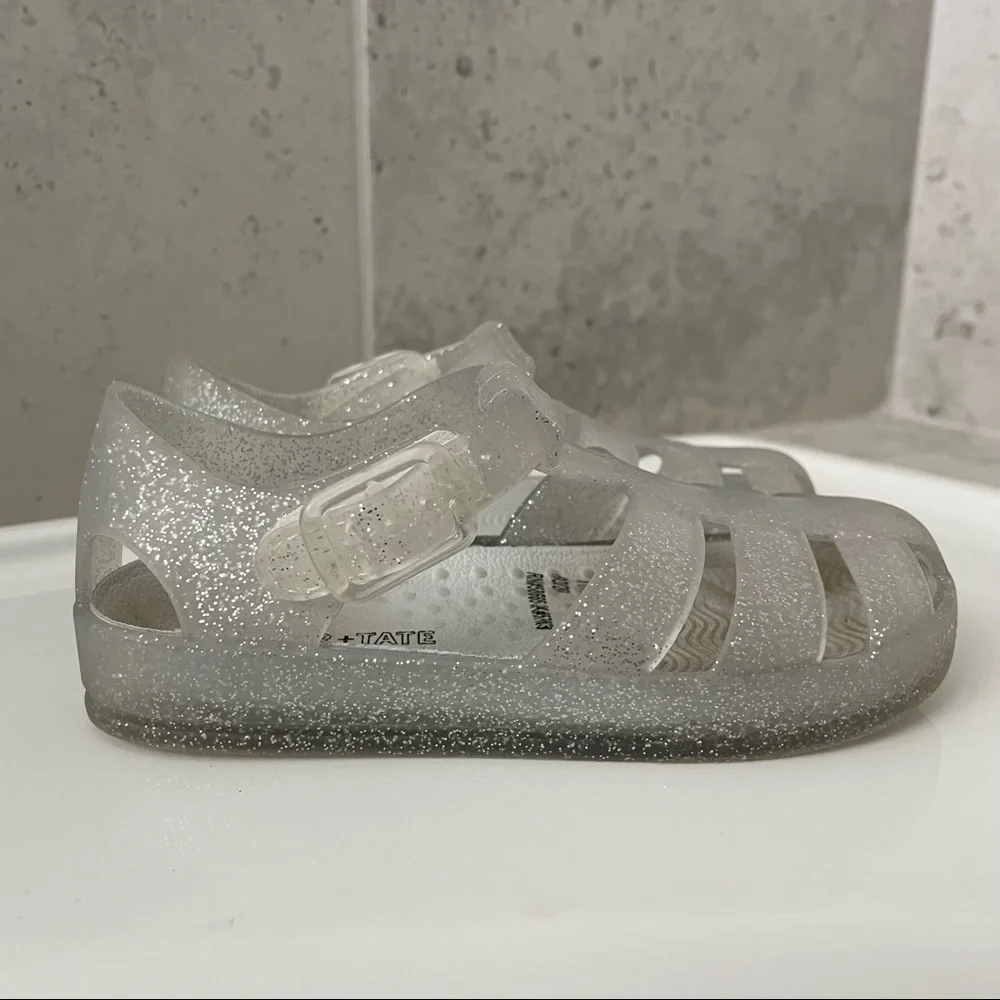Tucker & Tate Toddler Girl TTIRIS Rubber Sandals Size 8